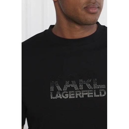Karl Lagerfeld T-shirt | Regular Fit Karl Lagerfeld M okazja Gomez Fashion Store