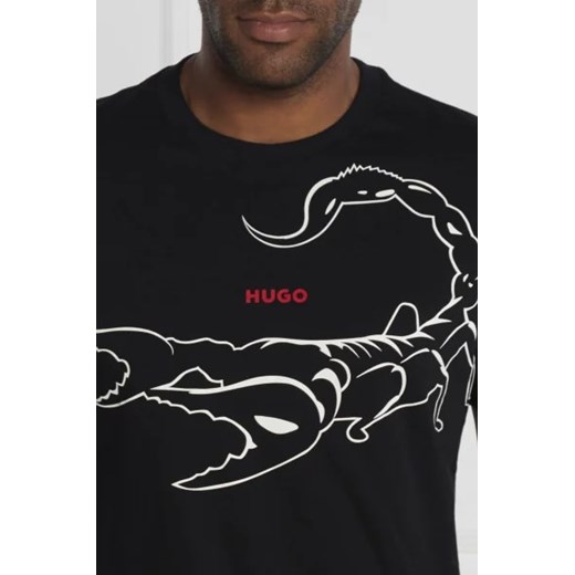 T-shirt męski Hugo Boss bawełniany młodzieżowy