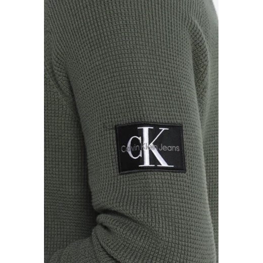CALVIN KLEIN JEANS Sweter BADGE EASY | Regular Fit S Gomez Fashion Store