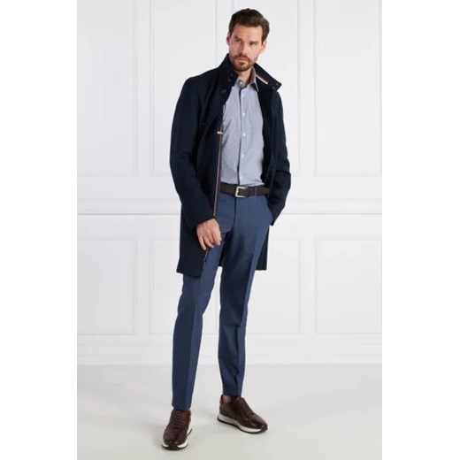 Oscar Jacobson Wełniane spodnie Denz | Slim Fit Oscar Jacobson 56 Gomez Fashion Store wyprzedaż