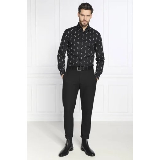 BOSS BLACK Koszula HANK kent | Classic fit 42 okazja Gomez Fashion Store
