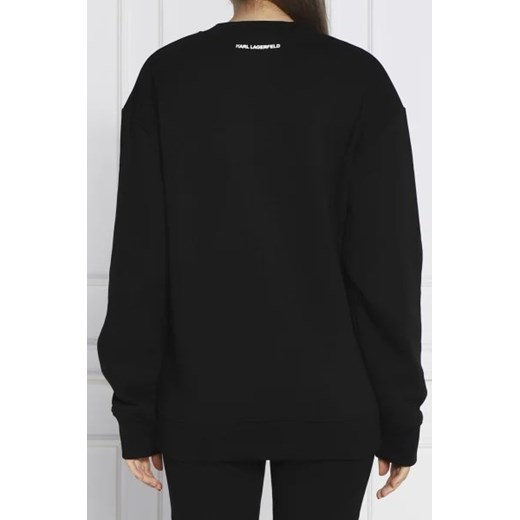 Karl Lagerfeld Bluza Aop Ikonik Embroidered | Regular Fit Karl Lagerfeld M okazyjna cena Gomez Fashion Store