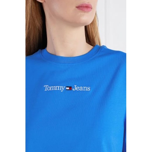 Tommy Jeans T-shirt SERIF LINEAR | Regular Fit Tommy Jeans XL Gomez Fashion Store okazja