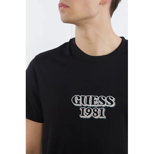 T-shirt męski Guess z krótkim rękawem 