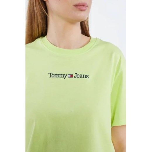 Tommy Jeans T-shirt SERIF LINEAR | Regular Fit Tommy Jeans XS Gomez Fashion Store okazyjna cena