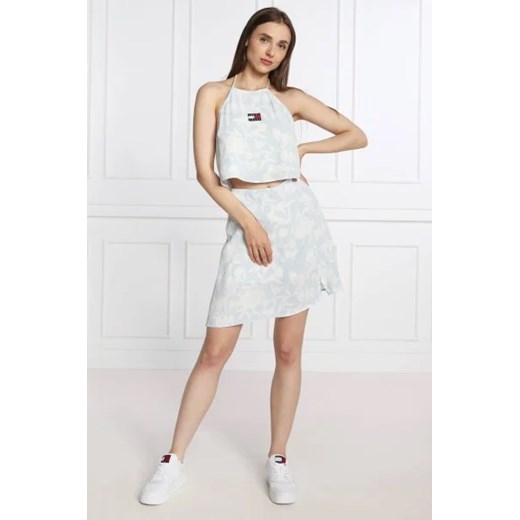 Bluzka damska Tommy Jeans z wiskozy