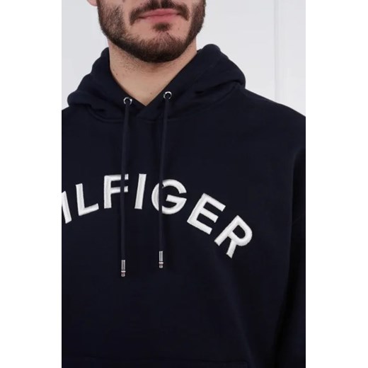 Bluza męska Tommy Hilfiger młodzieżowa z napisami na zimę 