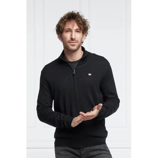 Napapijri Wełniany sweter | Regular Fit Napapijri S wyprzedaż Gomez Fashion Store