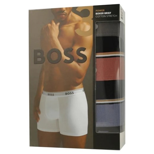 BOSS BLACK Bokserki 3-pack Power M okazyjna cena Gomez Fashion Store