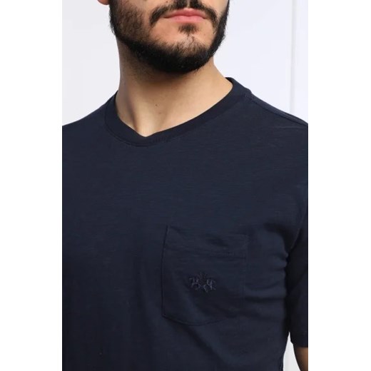 T-shirt męski La Martina z krótkimi rękawami 