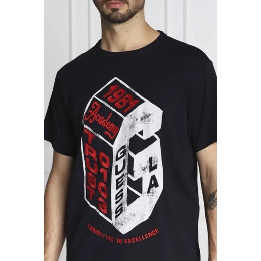 T-shirt męski Guess z krótkim rękawem