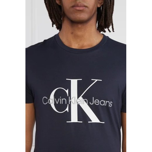 CALVIN KLEIN JEANS T-shirt CORE MONOLOGO | Slim Fit XL okazyjna cena Gomez Fashion Store