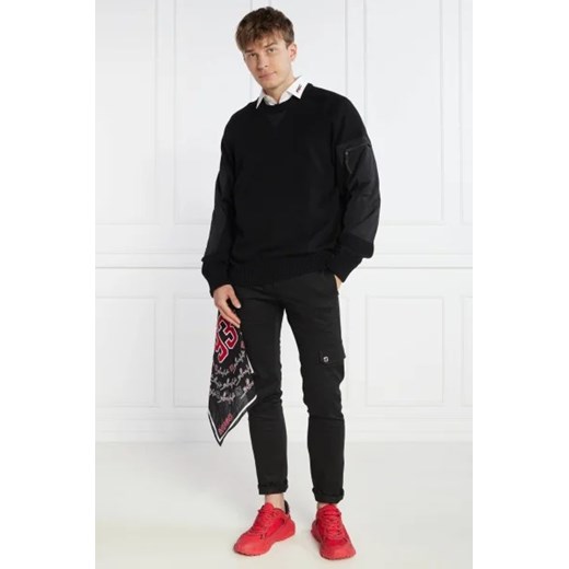 HUGO Sweter Sutil | Relaxed fit | z dodatkiem wełny XL Gomez Fashion Store wyprzedaż