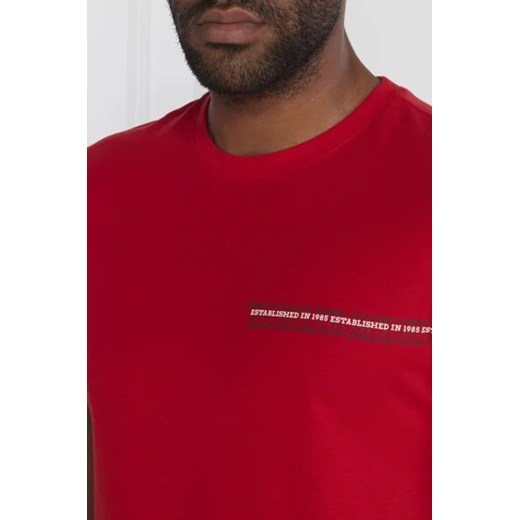 T-shirt męski Tommy Hilfiger z bawełny z krótkim rękawem casual 
