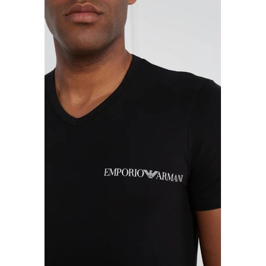 Emporio Armani T-shirt 2-pack | Regular Fit Emporio Armani L wyprzedaż Gomez Fashion Store