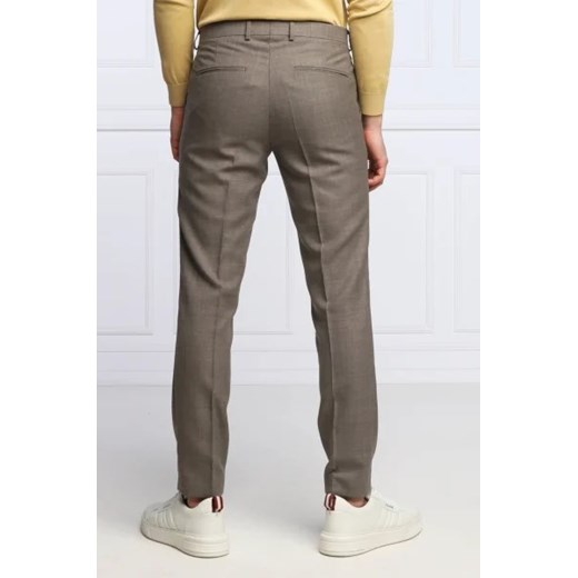 Oscar Jacobson Wełniane spodnie Denz | Slim Fit Oscar Jacobson 50 wyprzedaż Gomez Fashion Store