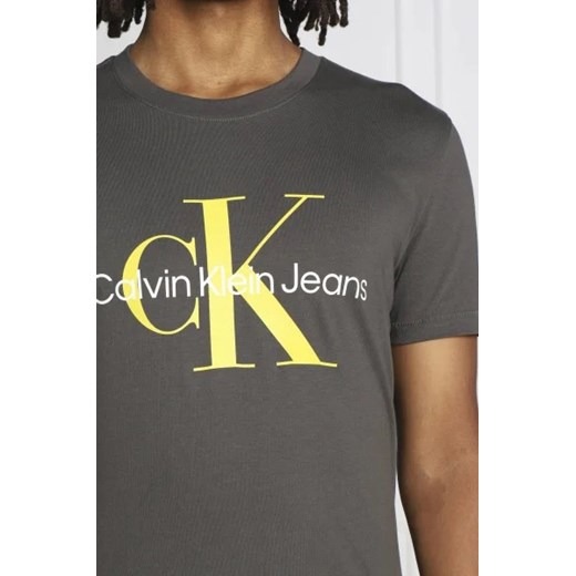 T-shirt męski Calvin Klein z krótkim rękawem bawełniany 