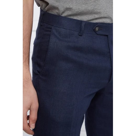 Oscar Jacobson Lniane spodnie Denz | Regular Fit Oscar Jacobson 54 okazja Gomez Fashion Store