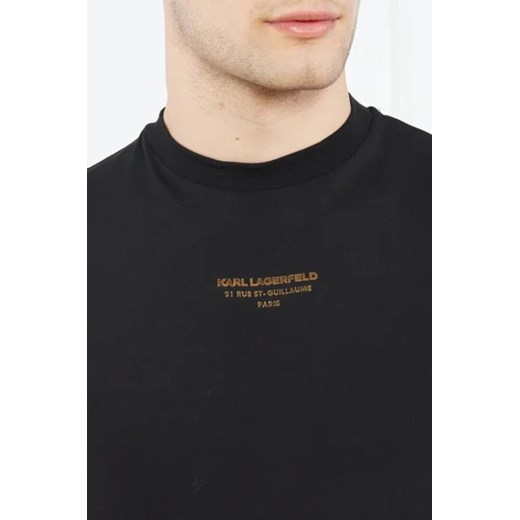 Karl Lagerfeld T-shirt CREWNECK | Regular Fit Karl Lagerfeld XXL Gomez Fashion Store promocja