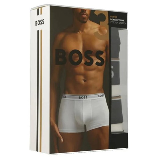 BOSS Bokserki 3-pack Trunk 3P Power Desig S promocja Gomez Fashion Store