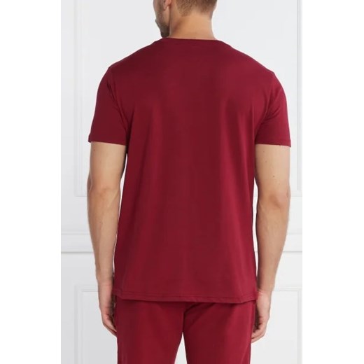 T-shirt męski czerwony Tommy Hilfiger z krótkim rękawem