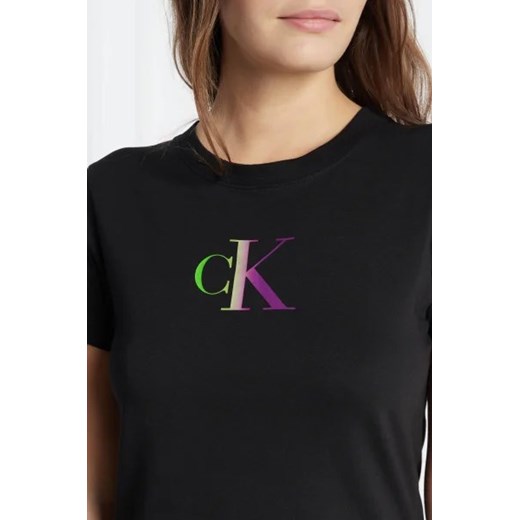 Czarna bluzka damska Calvin Klein 