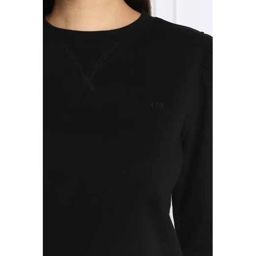 Sukienka Ralph Lauren z długim rękawem z okrągłym dekoltem