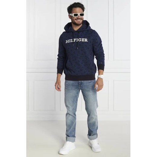 Tommy Hilfiger Bluza AOP MONOGRAM HOODY | Regular Fit Tommy Hilfiger XL okazyjna cena Gomez Fashion Store