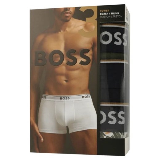 BOSS Bokserki 3-pack Trunk 3P Power Desig S Gomez Fashion Store okazja