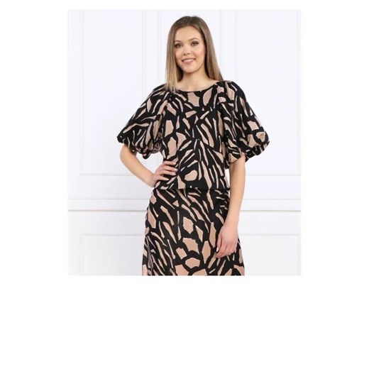 DKNY Lniana bluzka | Cropped Fit XS promocyjna cena Gomez Fashion Store