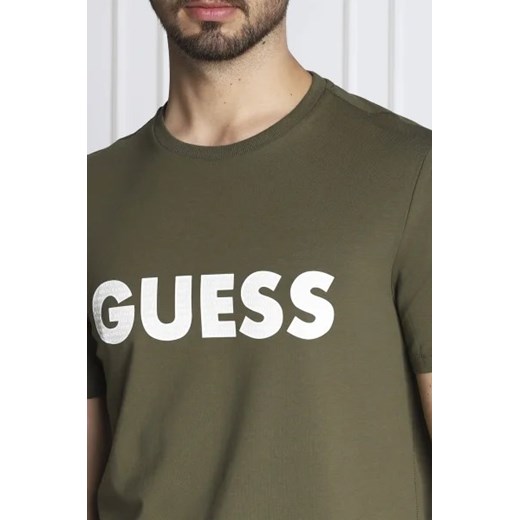 GUESS JEANS T-shirt LABYRINTH | Slim Fit XL okazja Gomez Fashion Store
