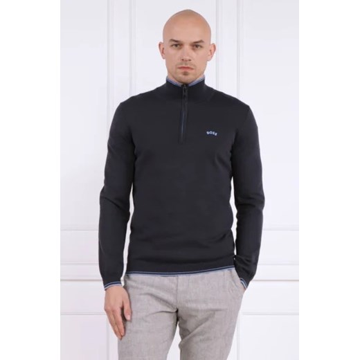 Sweter męski czarny BOSS HUGO 