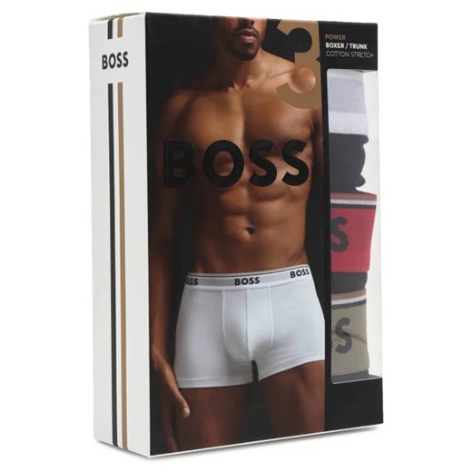 BOSS BLACK Bokserki 3-pack Trunk 3P Power L Gomez Fashion Store okazja