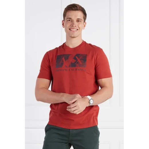 T-shirt męski Armani Exchange z krótkim rękawem 