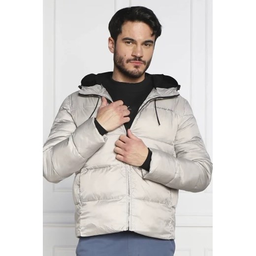 Kurtka męska Calvin Klein casual na jesień poliestrowa