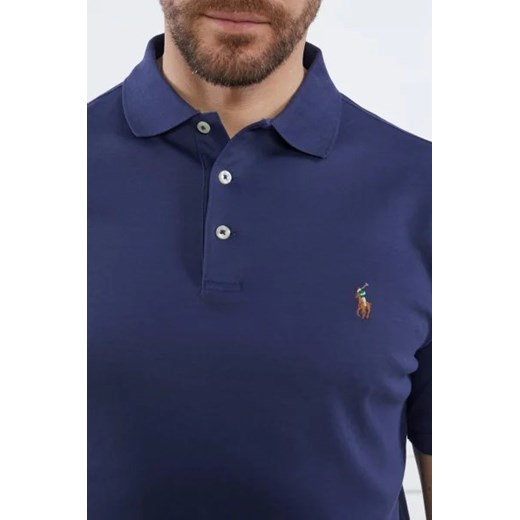 T-shirt męski granatowy Polo Ralph Lauren z krótkim rękawem 