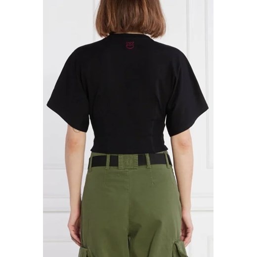 Pinko T-shirt | Cropped Fit Pinko XS promocyjna cena Gomez Fashion Store