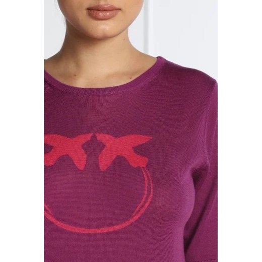 Pinko Wełniany sweter ULTRAFINE | Regular Fit Pinko L promocyjna cena Gomez Fashion Store