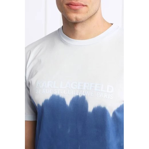 T-shirt męski Karl Lagerfeld bawełniany
