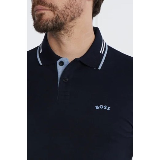 BOSS GREEN Polo Paul Curved | Slim Fit | stretch L Gomez Fashion Store