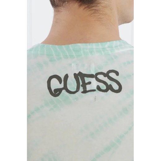 GUESS JEANS T-shirt SS BSC ROBOT GRAFFIT | Regular Fit S promocyjna cena Gomez Fashion Store