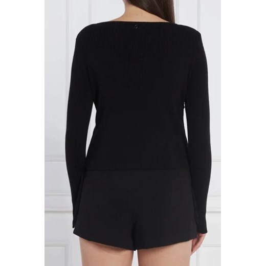Sweter damski Guess z okrągłym dekoltem