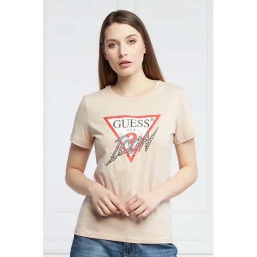 GUESS JEANS T-shirt | Regular Fit XS okazja Gomez Fashion Store