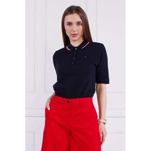 Tommy Hilfiger bluzka damska z kołnierzykiem