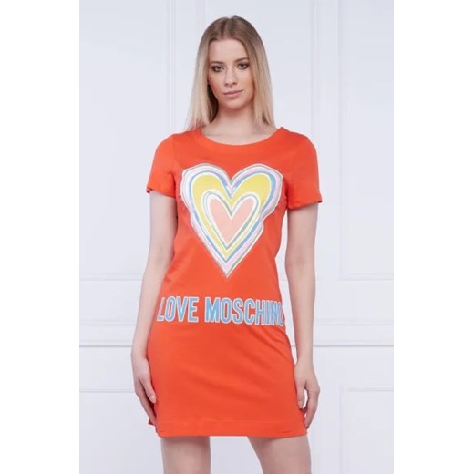 Love Moschino Sukienka Love Moschino 34 promocyjna cena Gomez Fashion Store