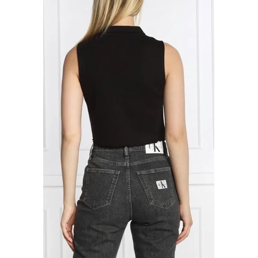 Bluzka damska Tommy Jeans z okrągłym dekoltem 