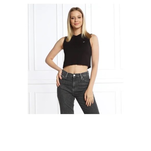 Tommy Jeans Top | Cropped Fit Tommy Jeans XS okazja Gomez Fashion Store