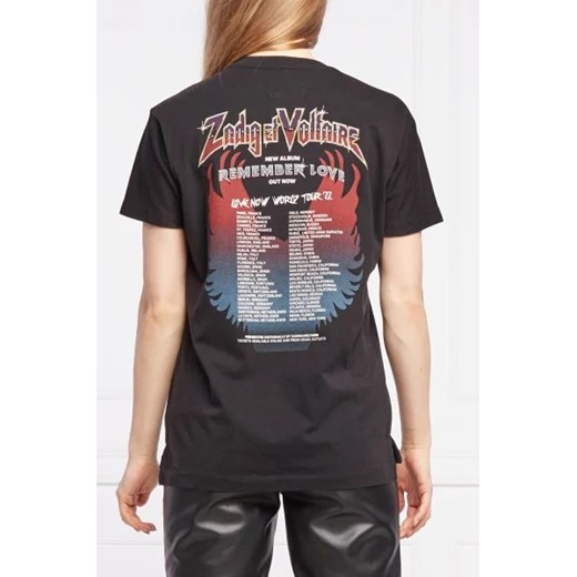 Zadig&Voltaire T-shirt TOM COMPO CONCERT | Regular Fit Zadig&voltaire S Gomez Fashion Store promocyjna cena