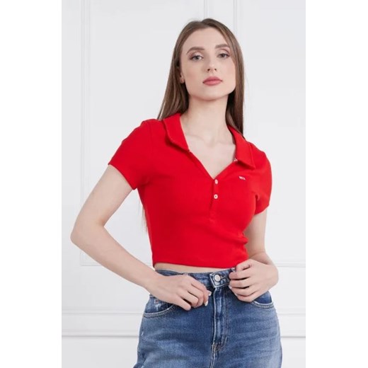 Tommy Jeans Polo | Cropped Fit Tommy Jeans M promocja Gomez Fashion Store