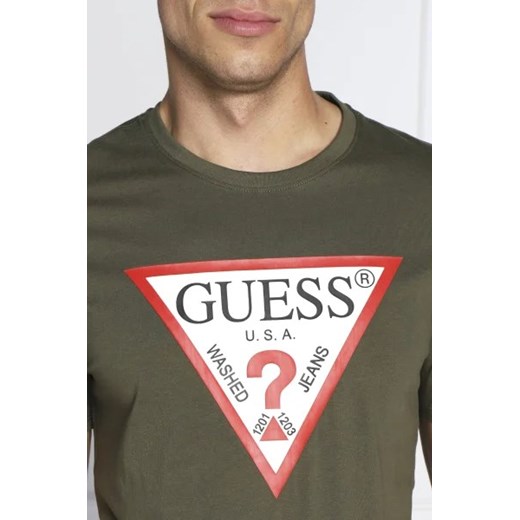 GUESS JEANS T-shirt | Slim Fit S promocyjna cena Gomez Fashion Store